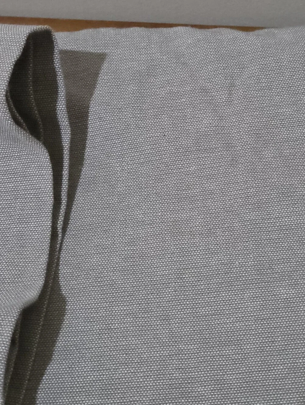 Pillowfort Gray Blackout Chambray Cotton Kids' 1 Panel 42